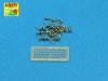 Aber 16111 Wing nuts PE nuts with turned bolt x 30 pcs. (1:16)